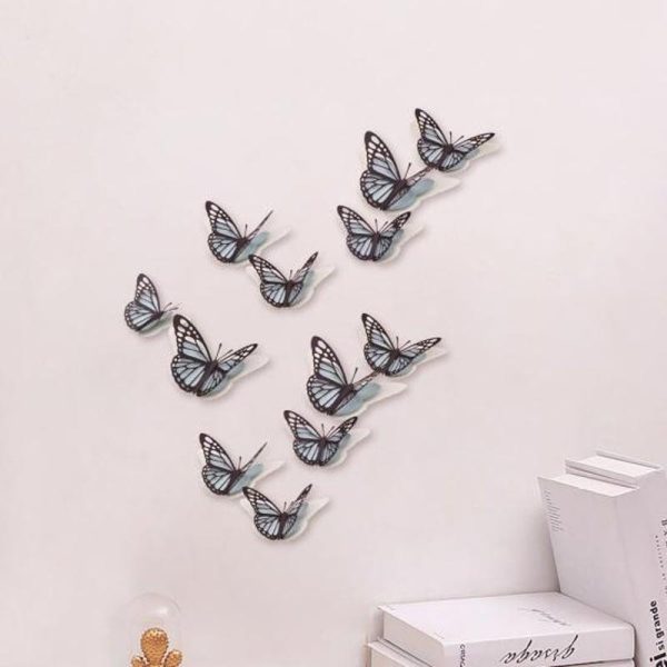 Wall Stickers |   Special Wall Bright Color Decal Sticker 3D Attractive Wall Stickers blue