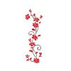 Wall Stickers |   Wall Sticker Living Room Decoration 3D Flowers Can Move Diy Wall Stickers Applique Murals Wall Stickers blue