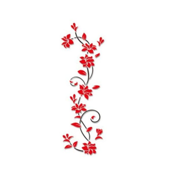 Wall Stickers |   Wall Sticker Living Room Decoration 3D Flowers Can Move Diy Wall Stickers Applique Murals Wall Stickers blue