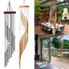 Wind Chimes & Hanging Decorations |   12 Tubes Wind Chime Bells Tubes Garden Home Decoration Wind Chimes & Hanging Decorations gold