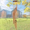 Wind Chimes & Hanging Decorations |   12 Tubes Wind Chime Bells Tubes Garden Home Decoration Wind Chimes & Hanging Decorations gold