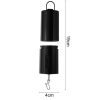 Wind Chimes & Hanging Decorations |   Battery Operated Heavy Duty Easy To Hang Multi-Purpose Wind Spinner Chimes Garden Decor Accessory Wind Chimes & Hanging Decorations black