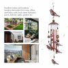 Wind Chimes & Hanging Decorations |   Bird Wind Chimes 4 Aluminum Tubes 6 Bells 7 Birds Windbells For Indoor Outdoor Decoration Wind Chimes & Hanging Decorations multicolor