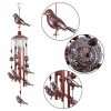 Wind Chimes & Hanging Decorations |   Bird Wind Chimes 4 Aluminum Tubes 6 Bells 7 Birds Windbells For Indoor Outdoor Decoration Wind Chimes & Hanging Decorations multicolor