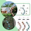 Wind Chimes & Hanging Decorations |   Charming Wind Chimes Hummingbird Feeders, Hummingbird Bird Feeders For Outdoors Hanging Ant And Bee Proof, Perfect Garden Decor For Outside Wind Chimes & Hanging Decorations blue