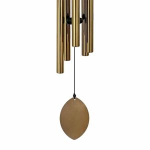 Wind Chimes & Hanging Decorations |   Classic 5 Tube Memorial Wind Chimes Stylish Home Pendant Crafts For Garden Courtyard Wind Chimes & Hanging Decorations bronze