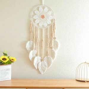 Wind Chimes & Hanging Decorations |   Eye-Catching Wall Art Dreamcatcher Delicate Appearance Tassel Create Atmosphere Wind Chimes & Hanging Decorations black