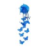 Wind Chimes & Hanging Decorations |   Fashion Butterfly Wind Hanging Decoration Chime Bell Lucky Garden Ornament Gift Wind Chimes & Hanging Decorations blue