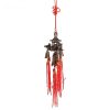 Wind Chimes & Hanging Decorations |   Fashion Retro Roof Bell Buddhism Hanging Wind Chimes Temple Lucky Feng Shui Chinese Knot Blessing Good Luck Home Decor Symbolism Wind Chimes & Hanging Decorations brown