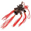 Wind Chimes & Hanging Decorations |   Fashion Retro Roof Bell Buddhism Hanging Wind Chimes Temple Lucky Feng Shui Chinese Knot Blessing Good Luck Home Decor Symbolism Wind Chimes & Hanging Decorations brown