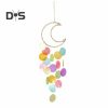 Wind Chimes & Hanging Decorations |   Handmade Dream Catcher Pendant Exquisite Beautiful Shell Moon Dream Catcher Wind Chime Wind Chimes & Hanging Decorations blue