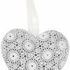 Wind Chimes & Hanging Decorations |   Heart Hanging Ornament Strong Compact Chic Durability Heart Shape Hollow Pattern Love Heart Pendant Wind Chimes & Hanging Decorations red