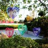 Wind Chimes & Hanging Decorations |   Kell 3D Love Heart Wind Spinner Outdoor Hanging Decorations Garden Kinetic Ornaments Wind Chimes & Hanging Decorations blue