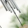 Wind Chimes & Hanging Decorations |   Living Room Decoration Diy Solid Wood Wind Chimes Multi Pipe Rabbit Multi-Tube Solid Chimes Wind Chimes & Hanging Decorations beige