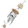 Wind Chimes & Hanging Decorations |   Living Room Decoration Diy Solid Wood Wind Chimes Multi Pipe Rabbit Multi-Tube Solid Chimes Wind Chimes & Hanging Decorations beige