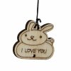 Wind Chimes & Hanging Decorations |   Living Room Decoration Diy Solid Wood Wind Chimes Multi Pipe Rabbit Multi-Tube Solid Chimes Wind Chimes & Hanging Decorations beige