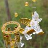 Wind Chimes & Hanging Decorations |   Love Angel Cupid Wind Chime Tube Hanging Ornament House Warm Gift Home Decor Yousheng Wind Chimes & Hanging Decorations golden