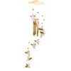 Wind Chimes & Hanging Decorations |   Love Angel Cupid Wind Chime Tube Hanging Ornament House Warm Gift Home Decor Yousheng Wind Chimes & Hanging Decorations golden