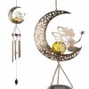 Wind Chimes & Hanging Decorations |   Metal Windbell Solar Wind Chime With Led Light Outdoor Garden Night Light Decoration Waterproof Wind Chimes & Hanging Decorations Wind Chimes & Hanging Decorations