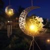 Wind Chimes & Hanging Decorations |   Metal Windbell Solar Wind Chime With Led Light Outdoor Garden Night Light Decoration Waterproof Wind Chimes & Hanging Decorations Wind Chimes & Hanging Decorations