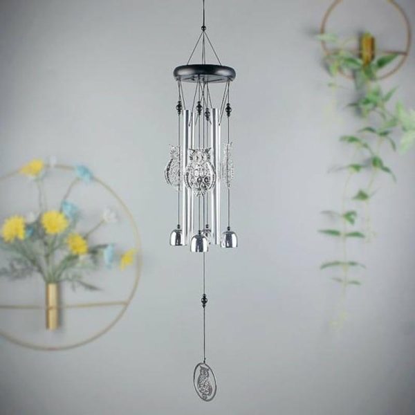 Wind Chimes & Hanging Decorations |   Nice-Looking Wind Chime Animal Style Easy Installation Metal Exquisite Hanging Wind Chime For Home Wind Chimes & Hanging Decorations golden