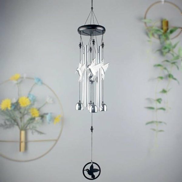 Wind Chimes & Hanging Decorations |   Nice-Looking Wind Chime Animal Style Easy Installation Metal Exquisite Hanging Wind Chime For Home Wind Chimes & Hanging Decorations golden