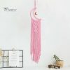 Wind Chimes & Hanging Decorations |   Nordic Style Moon Dream Catcher Pendant Wall Decor Long Tassel Hanging Ornament Teen Girls Room Decor Wind Chimes & Hanging Decorations blue