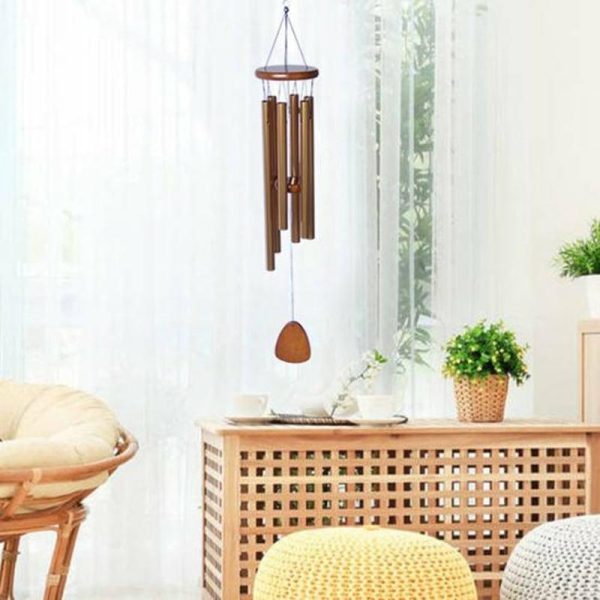 Wind Chimes & Hanging Decorations |   Practical Windchime Pendant Decorative Metal Pastoral Wind Chimes & Hanging Decorations as the picture