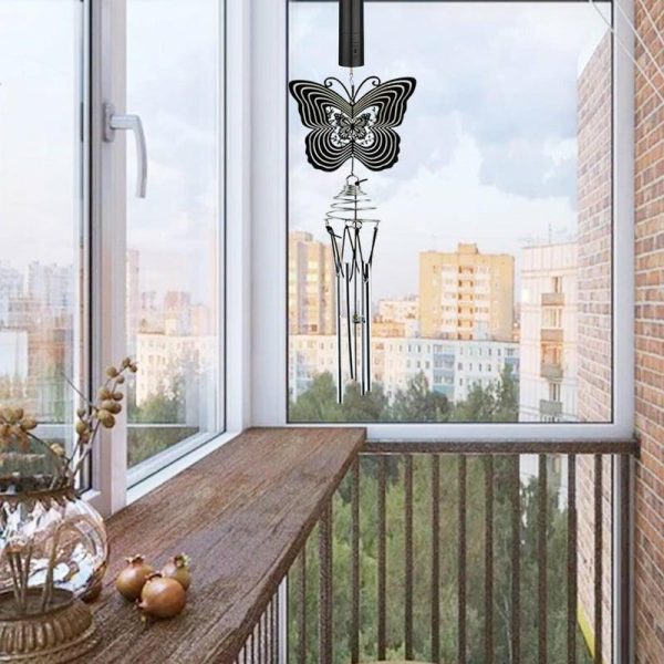 Wind Chimes & Hanging Decorations |   Sagit Hanging,Display,Motor,Rotating,Motor,For,Wind,Chimes,Decor,Battery,Operated Wind Chimes & Hanging Decorations black