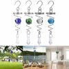 Wind Chimes & Hanging Decorations |   Stainless Steel Winds Chime Strong 1Pcs Crystal Ball Wind Chimes & Hanging Decorations blue