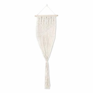 Wind Chimes & Hanging Decorations |   (Su)Handwoven Tapestry Wall Hanging Macrame Pet Cat  Bed Cage Swing  Living Room Wind Chimes & Hanging Decorations as the picture