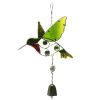 Wind Chimes & Hanging Decorations |   Suncatcher Painted Hummingbird Rust-Proof Metal Wind Chime Hanging Decoration Wind Chimes & Hanging Decorations multicolor