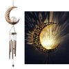 Wind Chimes & Hanging Decorations |   Wind Chime Lamp Iron Hollow Exquisite Outdoor Landscape Wrought Star Moon Sun Solar Wind Bell Light For Wind Chimes & Hanging Decorations Wind Chimes & Hanging Decorations