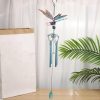 Wind Chimes & Hanging Decorations |   Wind Chime Luminous Dragonfly Design Durable Waterproof Melodious Outdoor Garden Window Decoration Metal Wind Chime Wind Chimes & Hanging Decorations blue