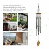 Wind Chimes & Hanging Decorations |   Wind Chimes 6Pcs Aluminum Tubes Chimes Simple European Style Windbells Melodious Soothing Sound For Wind Chimes & Hanging Decorations gold