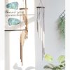 Wind Chimes & Hanging Decorations |   Wind Chimes 90Cm/35Inch Large Memorial Hanging Wind Chimes With 18 Aluminum Alloy Tubes Hook For Garden Balcony Patio Decor Gift Wind Chimes & Hanging Decorations gold