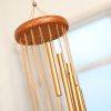 Wind Chimes & Hanging Decorations |   Wind Chimes 90Cm/35Inch Large Memorial Hanging Wind Chimes With 18 Aluminum Alloy Tubes Hook For Garden Balcony Patio Decor Gift Wind Chimes & Hanging Decorations gold