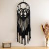 Wind Chimes & Hanging Decorations |   Woven Tassel Dream Catcher Artificial Decorative Pendant For Home Bedroom Room Decoration Charm Supplies Wind Chimes & Hanging Decorations black