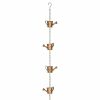 Wind Chimes & Hanging Decorations |   Metal Garden Rain Chain Decorative Long Lasting Steel Leaves Wind Chime Creative Hanging Rain Chain For Garden Outdoor Wind Chimes & Hanging Decorations Wind Chimes & Hanging Decorations