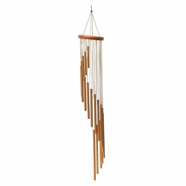 Wind Chimes & Hanging Decorations |   Copper Money Wind Chime Pendant Balcony Outdoor Yard Garden Home Decoration Metal Pipe Wind Chime Large Wind Chimes Bells Tubes Wind Chimes & Hanging Decorations gold