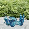 Ornaments |   Octopus With Mother Of Pearl-Multiple Colour Octopus With Middle Finger Luminous Gesture Octopus Glow In The Dark Octopus Toy Ornaments blue