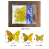 Wall Stickers |   12 Pcs/Set 3D Butterfly  Wall  Sticker Decal Wall Art Removable Wedding Decoration Kids Room Wall Stickers blue